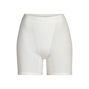 Skims Cotton Rib Boxer Bone- XL